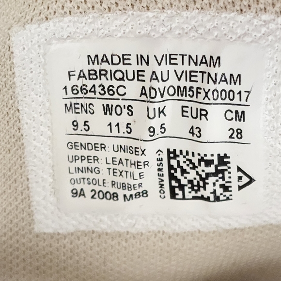 Converse Chuck Taylor All Star OX Low Leopard Gold Mens Shoes Size 9.5 - Picture 11 of 12